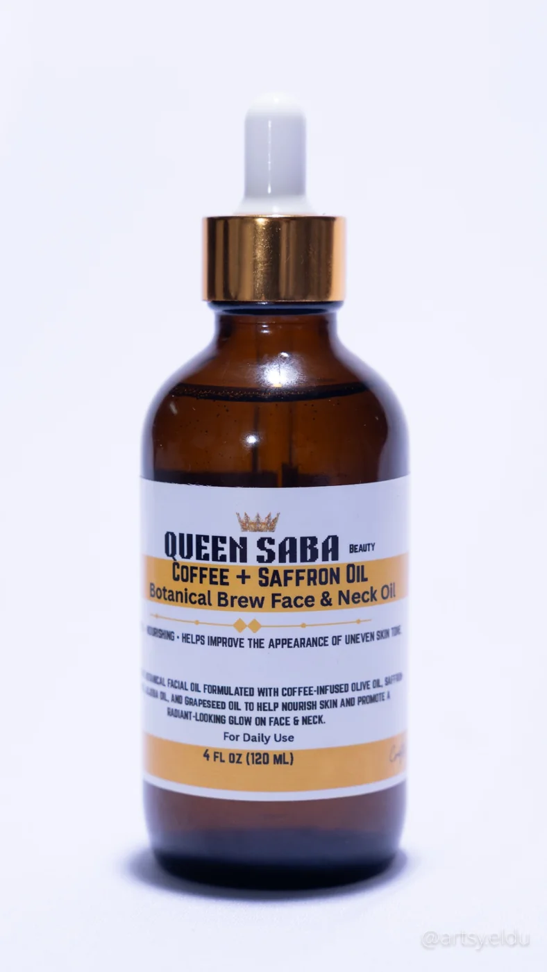 Coffee + Saffron Face & Neck Oil