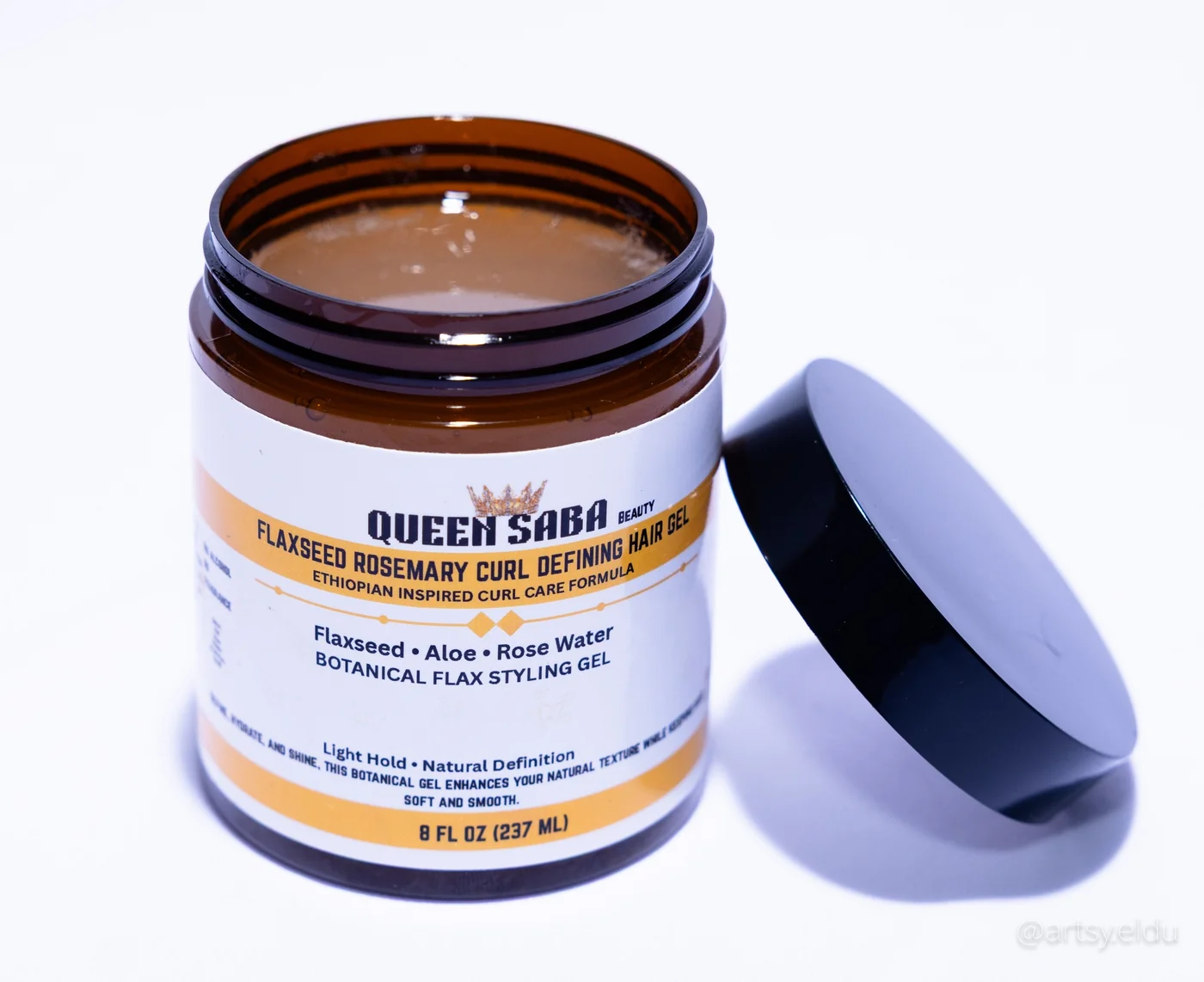 Flaxseed Rosemary Curl Defining Hair Gel